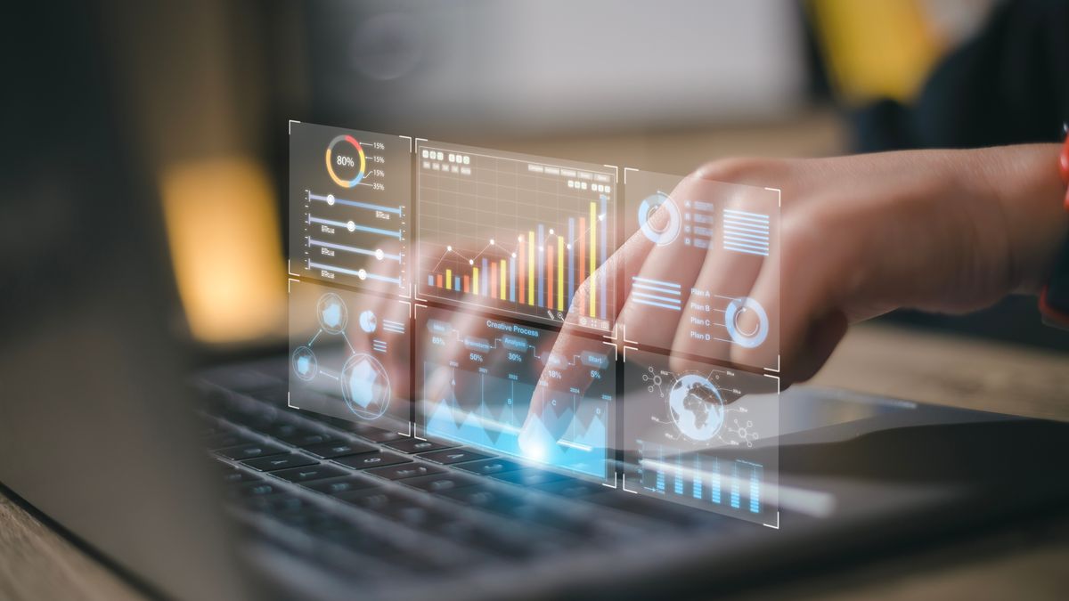 Data analytics dashboard